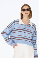 Noah Stripe Oversized Knit Top