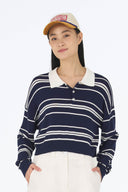 Noah Stripe Oversized Knit Top