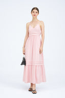 Oriana Tie-Back Maxi Dress