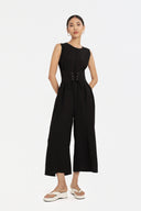 Elodie Jumpsuit with Corset Belt
