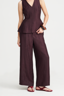Elle High Waist Wide Leg Pants