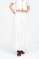 [Restocked] Elise Gathered Maxi Skirt