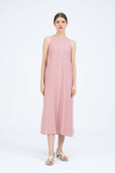 [Restocked] Edna Contrast Piping A-Line Dress
