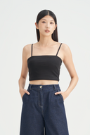 Bernadette Strap Bandeau Crop Top