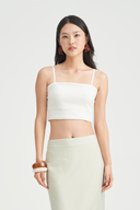 Bernadette Strap Bandeau Crop Top