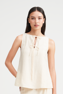 Emery Ribbon Sleeveless Top