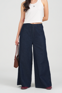 Indra Wide Leg Denim Pants