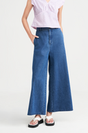 Indra Wide Leg Denim Pants