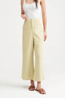 Kyla Cotton Blend Wide Leg Pants