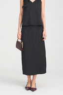[Restocked] Salome Crinkled Midi Skirt