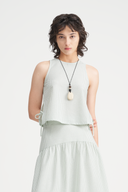 Mathilda Striped Sleeveless Top