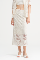 Eulalie Lace Midi Skirt