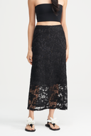 Eulalie Lace Midi Skirt