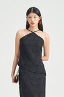 Cecille Halter Neck Strap Top