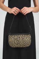 Vega Mini Shoulder Bag with Metallic Accent