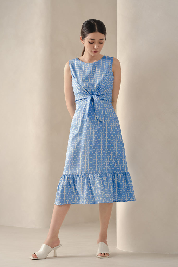 Yacht21, Yacht 21, yacht21, yacht 21, Y21, y21, womenswear, ladieswear, ladies, fashion, clothing,  fuss-free, low ironing, wrinkle free, casual, easy, versatile, comfortable, prints, printed, pattern, elegant, feminine, classic, delicate, dress, midi, Leanna Midi Dress