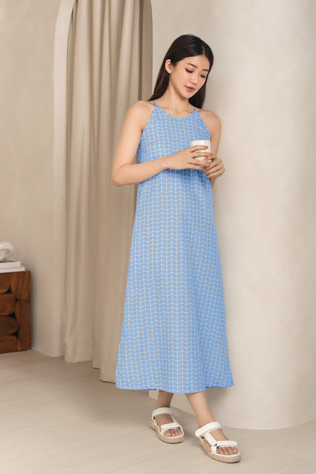 Yacht21, Yacht 21, yacht21, yacht 21, Y21, y21, womenswear, ladieswear, ladies, fashion, clothing,  fuss-free, low ironing, wrinkle free, casual, easy, versatile, comfortable, prints, printed, pattern, elegant, feminine, classic, dress, maxi, delicate, Ellery Maxi Dress